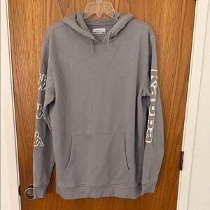Kappa Charcoal Hoodie for Men